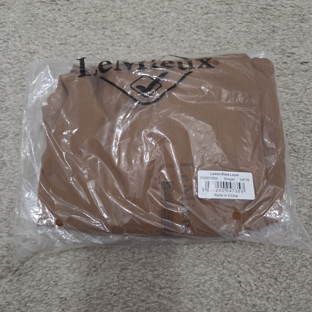 Lemieux Ladies Base Layer Top - Ginger